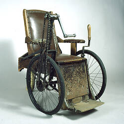 Wheelchair - Wood & Metal, Melbourne, 1943