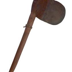 Axe, hafted. Tennant Creek, Desert North, Northern Territory, Australia. pre 1907