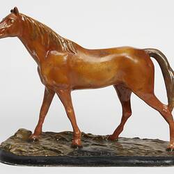 Statuette - Phar Lap, Plaster, Melbourne, 1930s