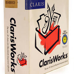 Apple Macintosh Software - ClarisWorks, 3½" Floppy Disk, 1991