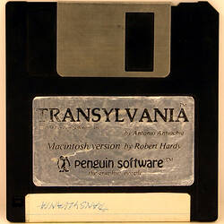 Apple Macintosh Software Game - 'Transylvania', 3½" Floppy Disk, 1984