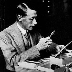 Photograph - Daniel J. Mahony, Director of the National Museum, Victoria, circa 1944