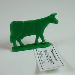 Cow - Green Plastic
