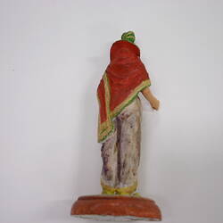 circa lucknow 1880 rank clay lady indian figure