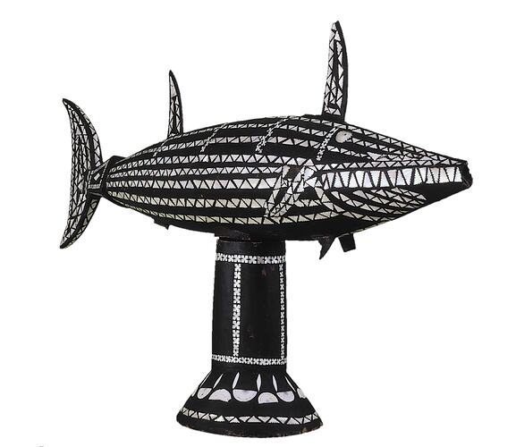Fish Carving, Solomon Islands