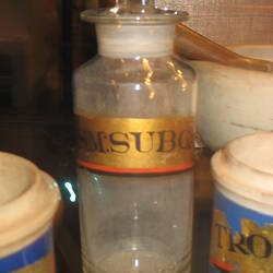 Apothecary Jars - Glass, circa 1900