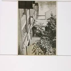 Photograph - Kodak Australasia Pty Ltd, View of Buildings, Yarra River in Flood, Abbotsford, Victoria, 1934