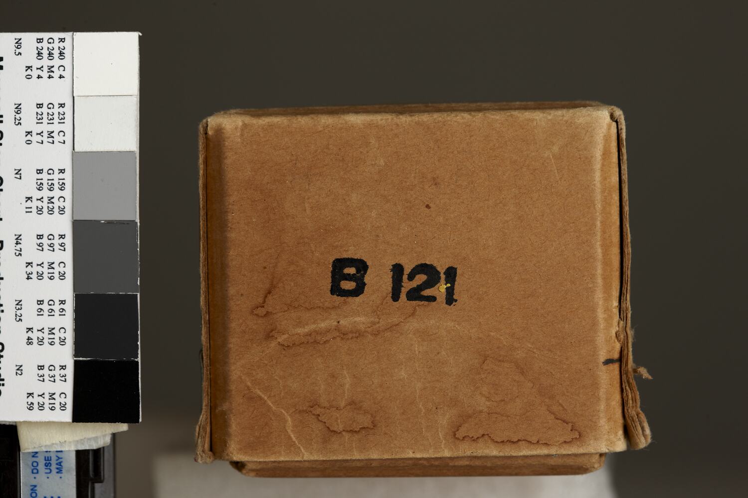 Box for 12 Hole Paper Tape CSIRAC Computer, Paper Tape Library, B121