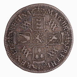 Coin - 1 Shilling, William and Mary, Great Britain, 1693 (Reverse)