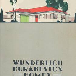 Booklet - Wunderlich Durabestos Homes, 1937
