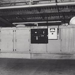 Photograph - Kodak Australasia Pty Ltd,  Air Conditioning Unit in Ceiling of Building 4 Roll Film, Kodak Factory, Coburg, 1958