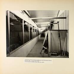 Photograph - Construction of Aerial Link to Convention Centre, Exhibition Building, Melbourne, 1977
