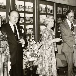 Photograph - Guests at Centenary of Laying Foundation Stone Commemorative Function, Exhibition Building, Melbourne, 1979