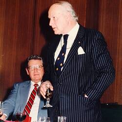 Photograph - EOCA Dinner for John Elden, Royal Exhibition Building, 19 June 1985