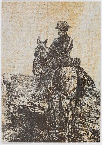 Postcard - Carabinieri on watch