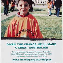 Postcard - Given the Chance he'll Make a Great Australian