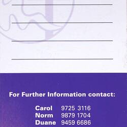 Business Card - New Wave Christian Fellowship Church, circa 2005