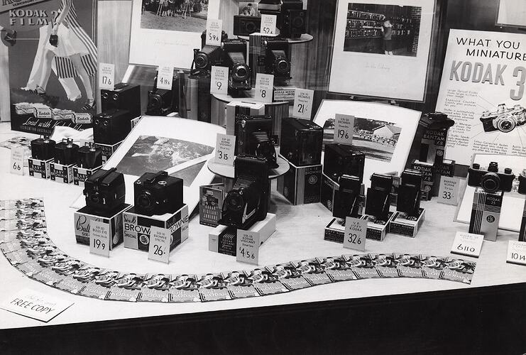 Photograph - Kodak, Shop Front Display