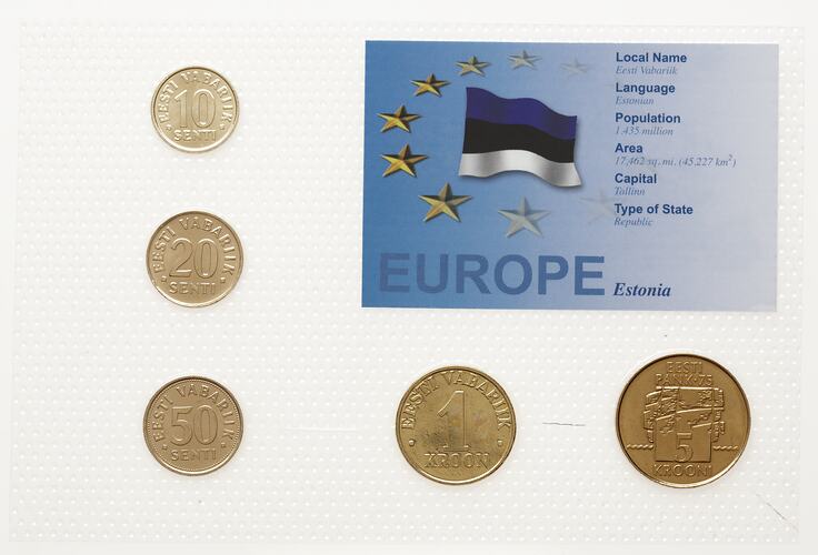 Coin Set - 'The Last Coins', Estonia, 2004