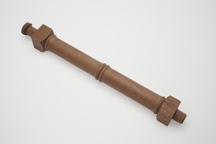 Furniture Spindle - Adolph Bruhn & Son, Wooden, Turned, circa 1970-1990