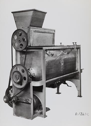 Photograph - Schumacher Mill Furnishing Works, Machine, Port Melbourne, Victoria, circa 1940s
