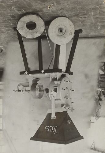 Photograph - Schumacher Mill Furnishing Works, Machinery, Port Melbourne, Victoria, circa 1930s