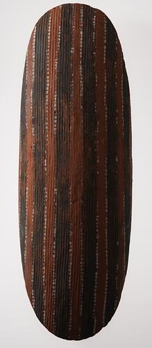 Warlpiri shield, North Eastern Central Australia, early 1950s.