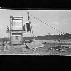 Negative - State Electricity Commission, Yallourn Temporary Power Plant, Victoria, 1920