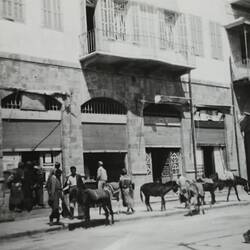 Photograph - Street Scene, Gaza, Palestine, World War II, 1939-1943