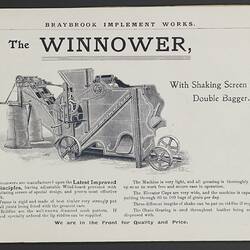 Catalogue - 'H.V. McKay's Braybrook Implement Works', circa 1905