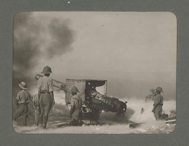 Photograph - Coastal Defence Gun, Middle East, World War I, circa 1918