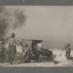 Photograph - Coastal Defence Gun, Middle East, World War I, circa 1918