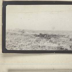 Photograph - Shell Bursting, Somme, France, Sergeant John Lord, World War I, 1916