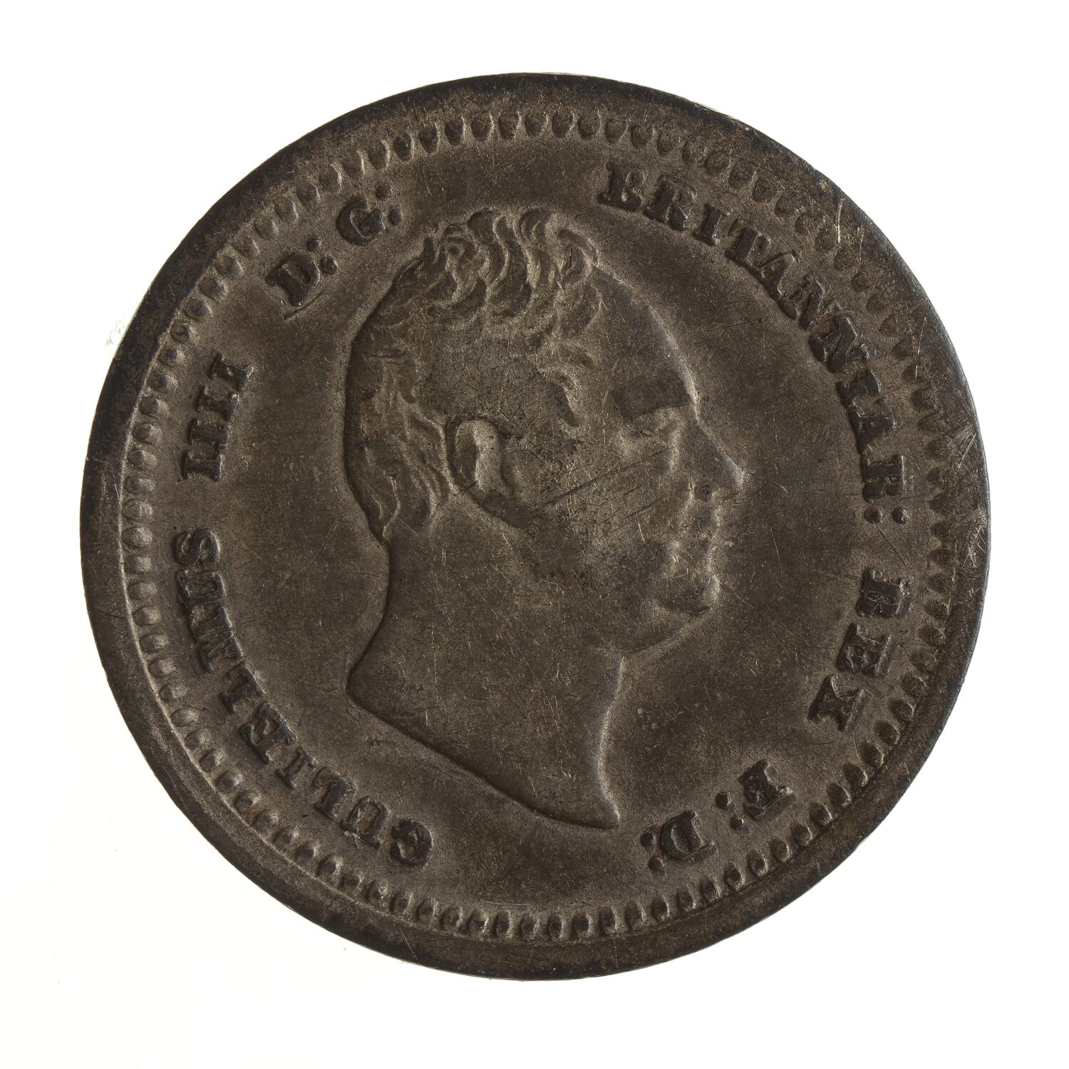 Coin 1/8 Guilder, British Guiana, 1836
