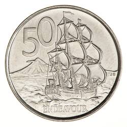 Coin - 50 Cents, New Zealand, 2006