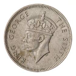 Coin - 20 Cents, Malaya, 1948