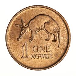 Coin - 1 Ngwee, Zambia, 1968