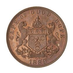 Pattern Coin - 1 Penny, Cape of Good Hope, 1889