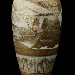 Vase - Satsuma Style, Ryu-zan, Japan, early Meiji Period, 1868-1880