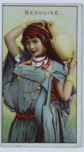 Card - National Costume, Bedouine Female, circa 1900