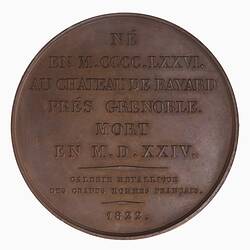 Medal - P. du Terrail Bayard, France, 1822