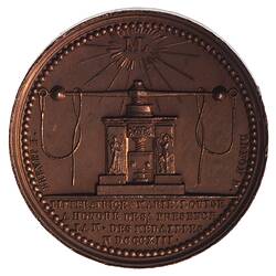 Medal - Visit to the Mint by Empress Marie Louise, France, 1813