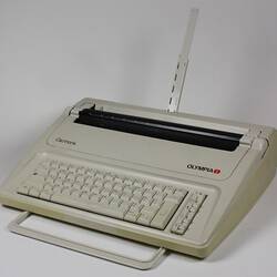 Typewriter - Olympia AG, Carrera, Daisy Wheel, Portable Computer System, circa 1989