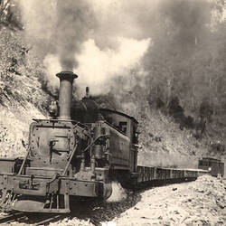[Walhalla railway, about 1912.]