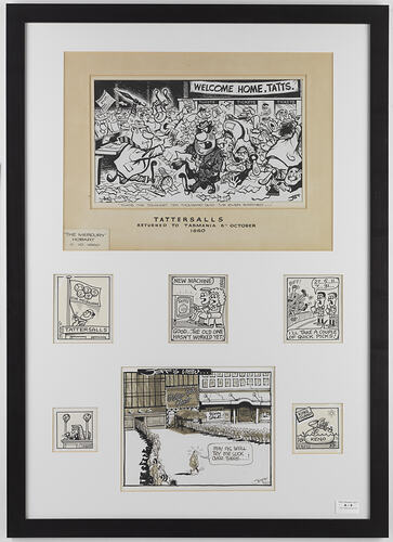Cartoons - Framed