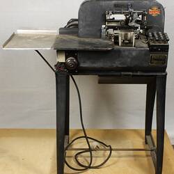 Card Punch Unit - Power-Samas, Model No. 202/2450, Powers One Accounting Machine System, circa 1959