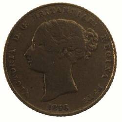 Coin - Half Sovereign, New South Wales, Australia, 1856