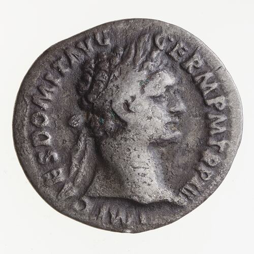 Coin - Denarius, Emperor Domitian, Ancient Roman Empire, 92-93 AD