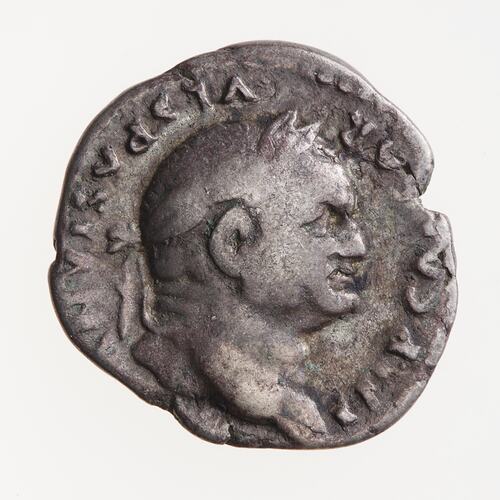 Coin - Denarius, Emperor Vespasian, Ancient Roman Empire, 77-78 AD