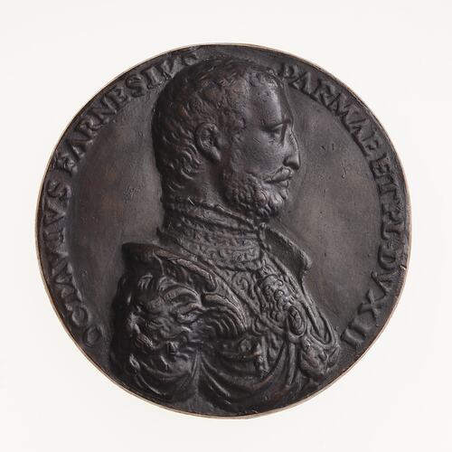 Electrotype Medal Replica -  Ottavio Farnese